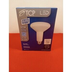 TCP LED9BR30D41K 9.5 W 120V 4100K 750L BR30 LED Dimmable